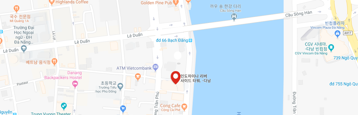 Map of Da Nang office