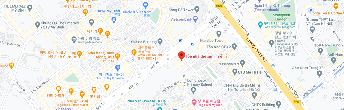 Map of Ha Noi office